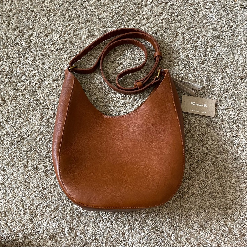 NWT Madewell Leather The Mini Shopper Crossbody Bag